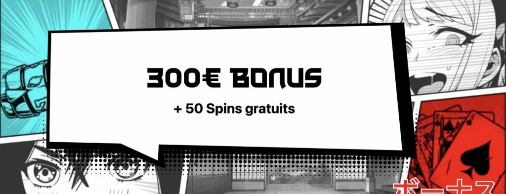 Bonus de Bienvenue chez Manga Casino 2