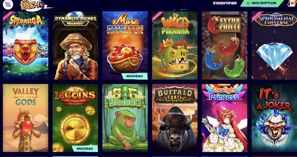 Mr Pacho Casino jeux Mr Pacho Casino jeux