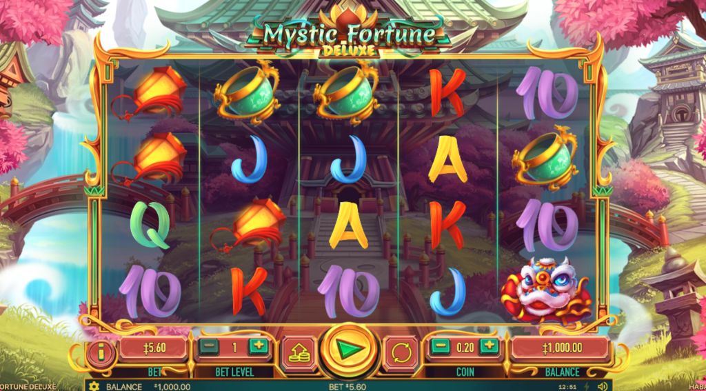 Machine à sous Mystic Fortune Deluxe Machine à sous Mystic Fortune Deluxe