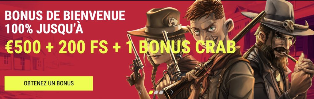 Rabona Casino Bonus de Bienvenue