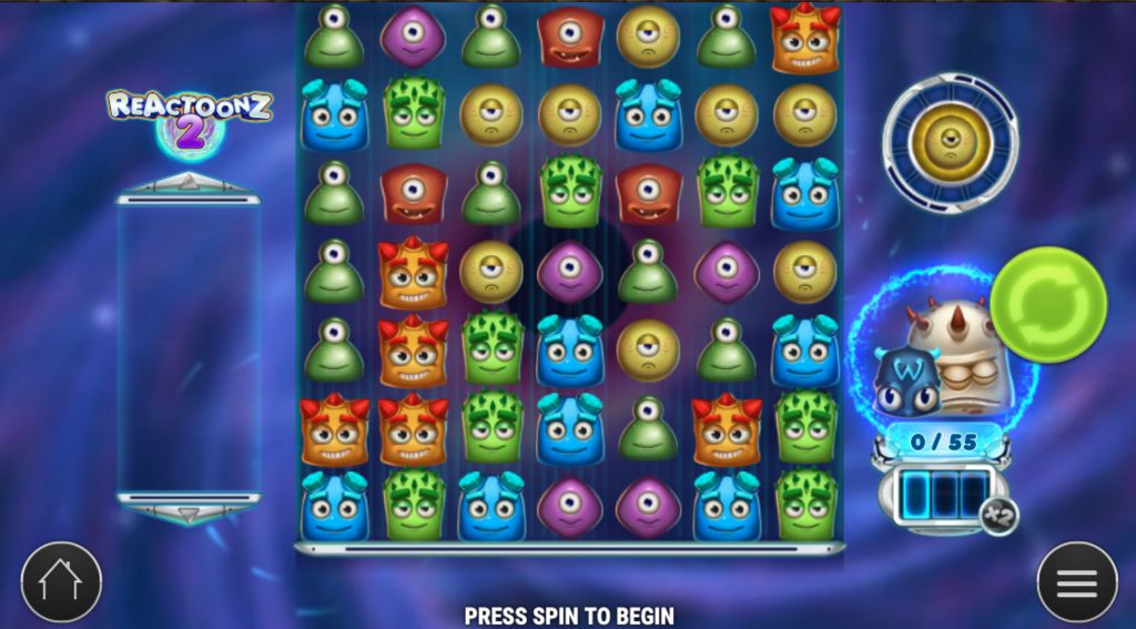 Machine à sous Reactoonz 2 Machine à sous Reactoonz 2