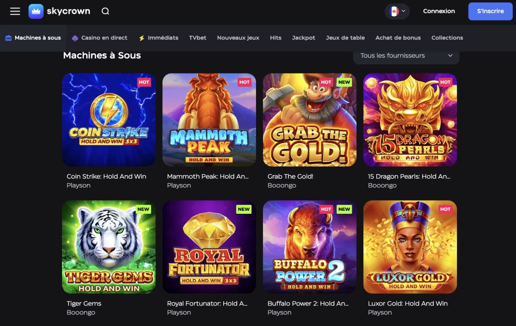 SkyCrown Casino jeux SkyCrown Casino jeux