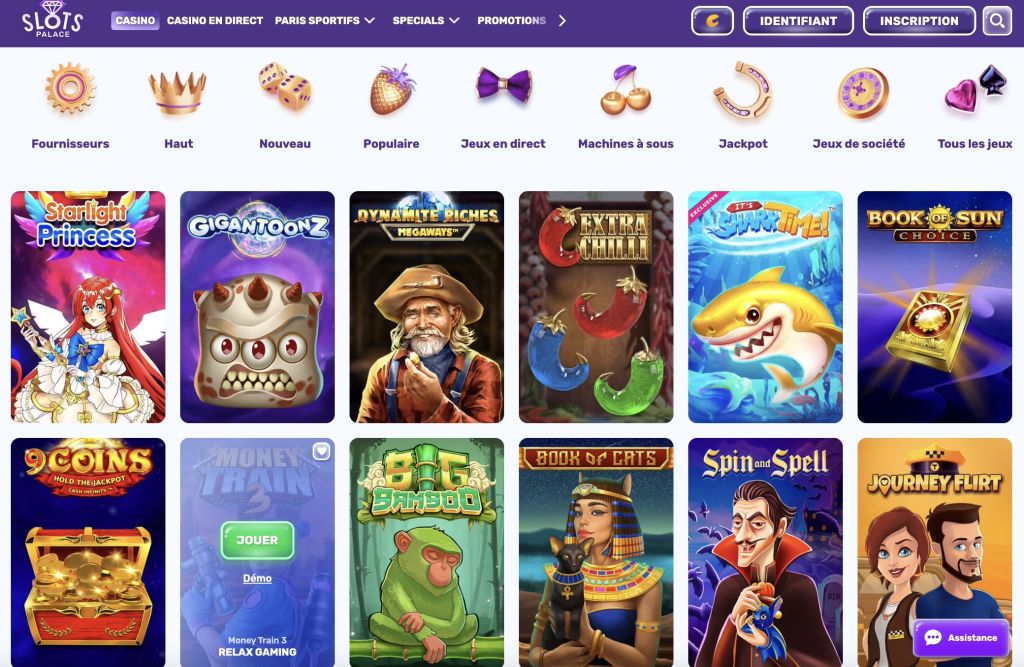 SlotsPalace Casino jeux SlotsPalace Casino jeux