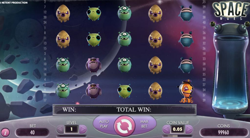 Machine à sous Space Wars