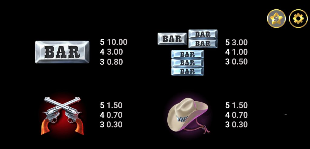 Machine à sous Western Gold 2 Symboles