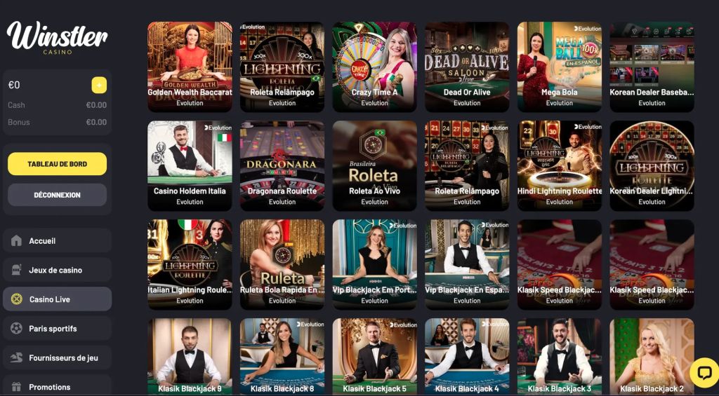 Winstler Casino en direct Winstler Casino en direct