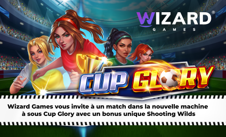 Wizard Games vous invite à un match dans la nouvelle machine à sous Cup Glory avec un bonus unique Shooting Wilds