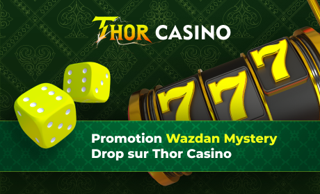 Promotion Wazdan Mystery Drop sur Thor Casino