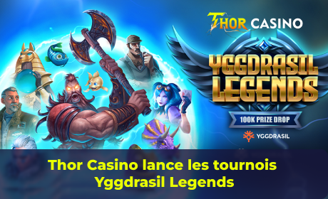 Thor Casino lance les tournois Yggdrasil Legends