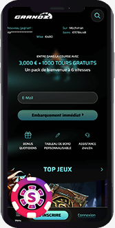 GrandZ Casino mobile