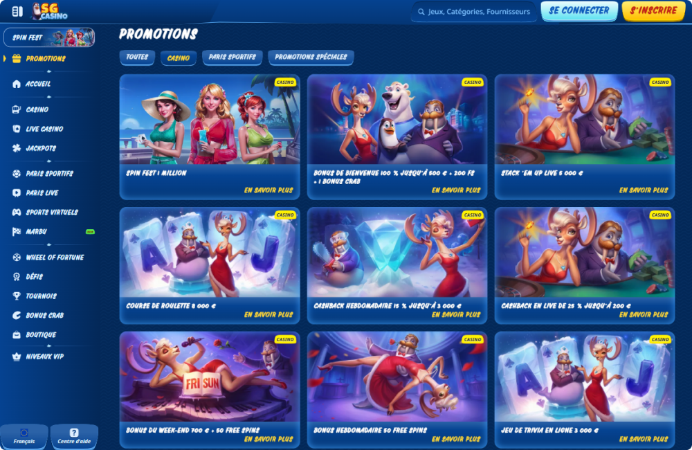 SG Casino Bonus SG Casino Bonus