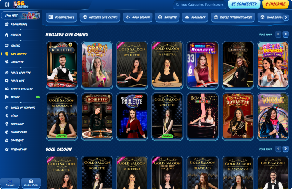 SG Casino en Direct SG Casino en Direct
