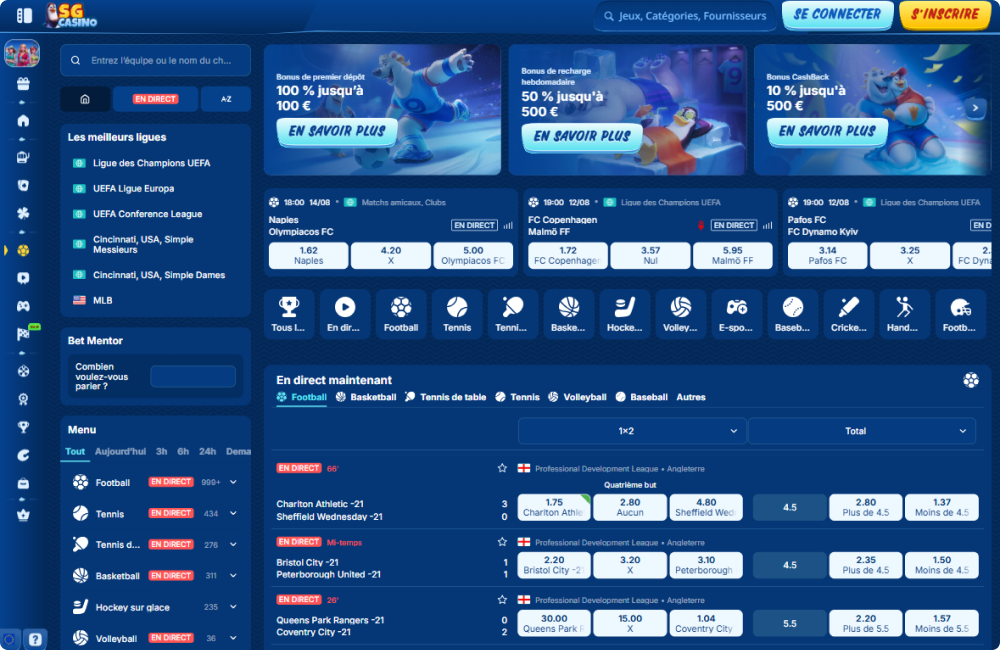 SG Casino Sport SG Casino Sport