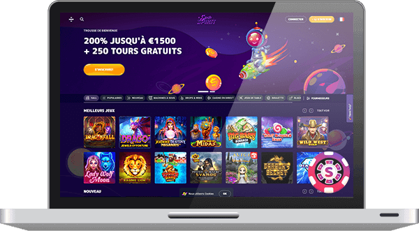 Spin Spirit Casino jeux