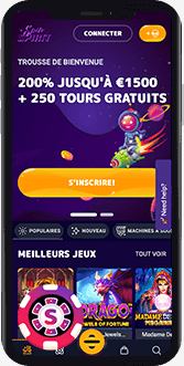 Spin Spirit Casino mobile