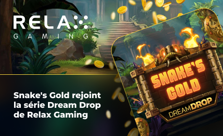 Snake's Gold rejoint la série Dream Drop de Relax Gaming