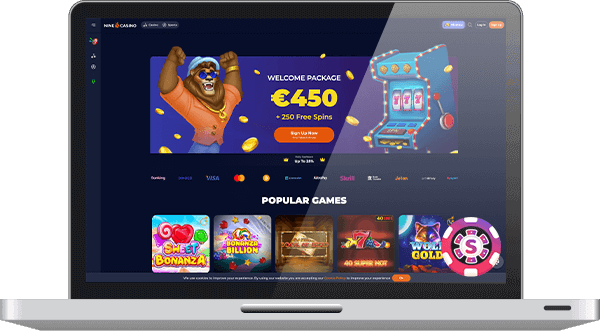 NineCasino jeux