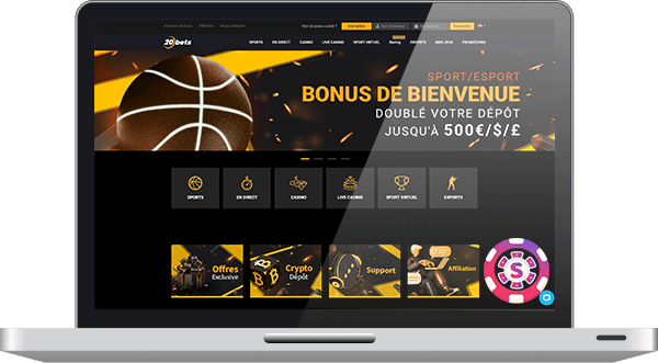 20bets Casino jeux
