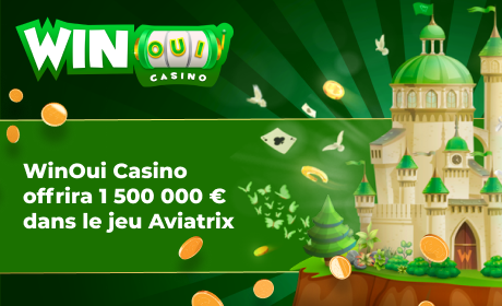 WinOui Casino offrira 1 500 000 € dans le jeu Aviatrix