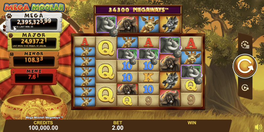 Mega Moolah Megaways