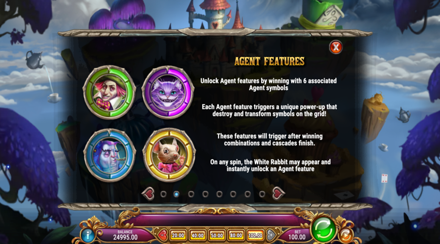 Agent of Hearts Free Spins Bonus