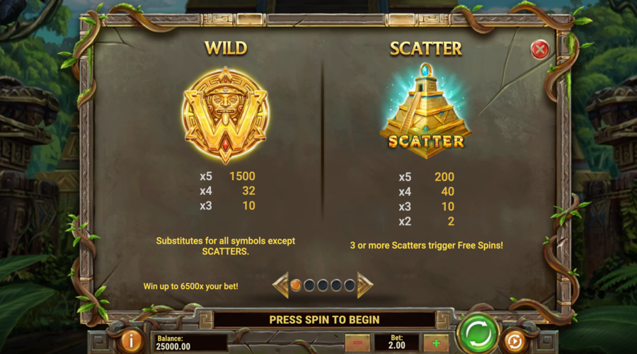 Symboles Legacy of Inca Symboles