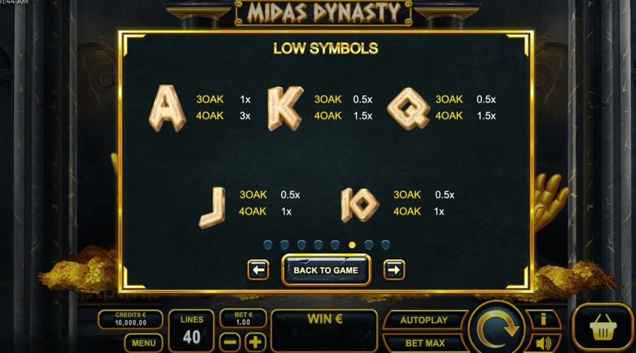Midas Dynasty Symboles 2