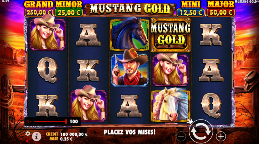 Mustang Gold Jeu