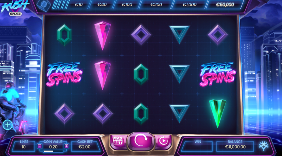 Neon Rush Jeu
