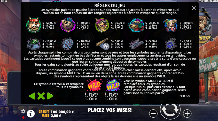 The Big Dawgs The Big Dawgs Symboles