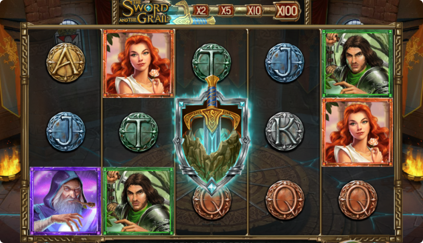 The Sword and The Grail Graphisme The Sword and The Grail Graphisme