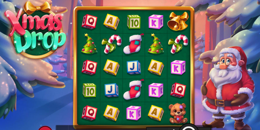 Xmas Drop Machine à sous