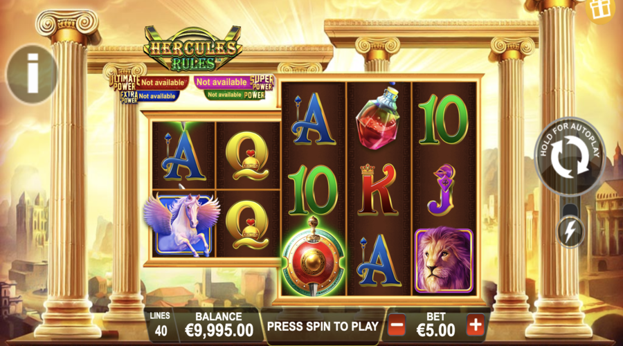 Age of the Gods: Hercules Rules jeu