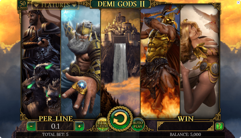 Book of Demi Gods 2 Jeu Book of Demi Gods 2