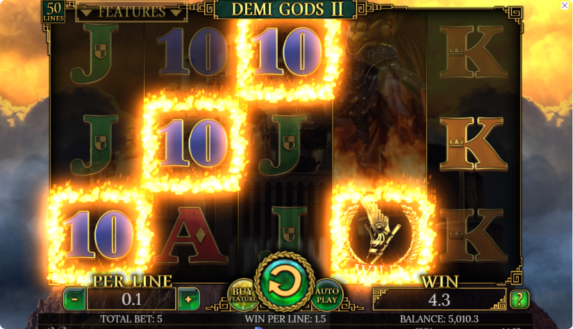 Book of Demi Gods 2 Symboles Book of Demi Gods 2 Symboles