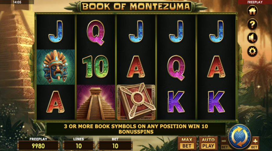 Book of Montezuma jeu Book of Montezuma jeu