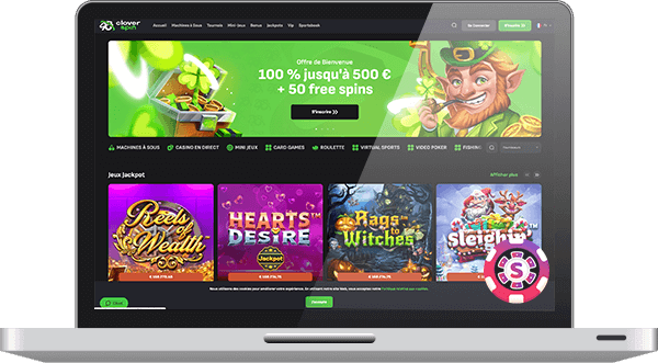 Cloverspin Casino jeux