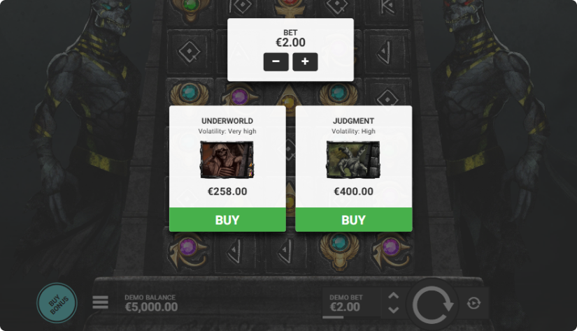 Hand of Anubis Bonus Buy