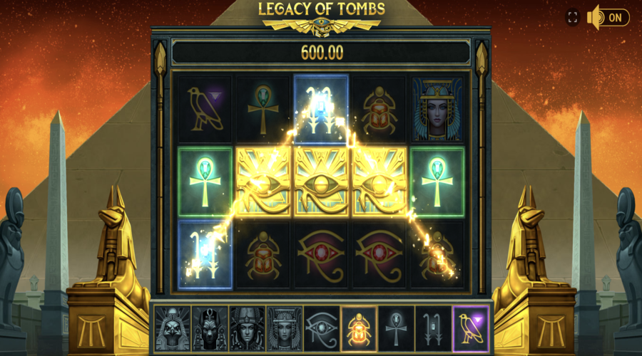 Legacy of Tombs Free Spins