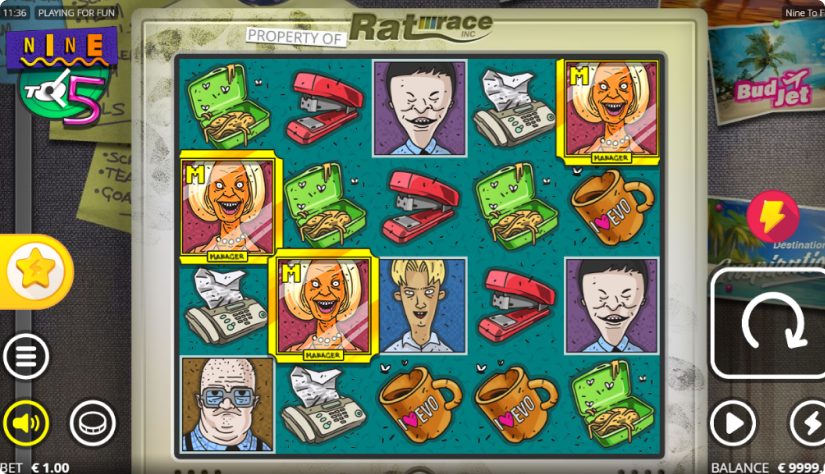 Nine To Five Machine à sous Nine To Five Machine à sous