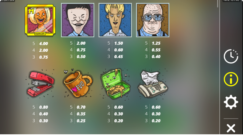 Nine To Five Symboles Nine To Five Symboles