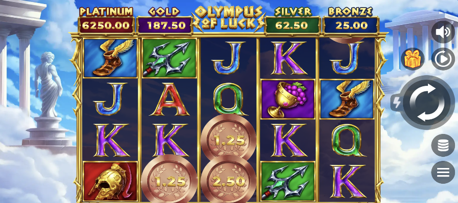 Olympus of Luck: Hold the Spin gameplay