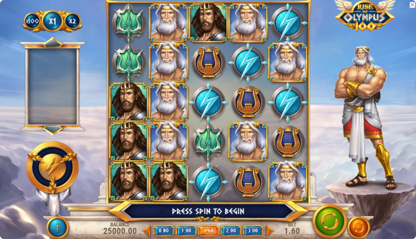 Rise of Olympus 100 Machine à Sous Machine à Sous Rise of Olympus 100