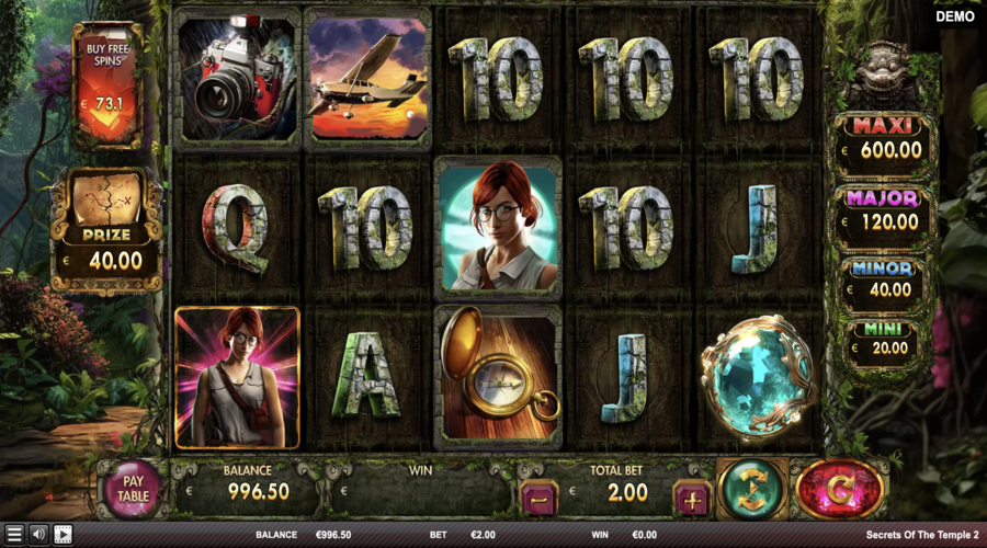 Secrets of the Temple 2 jeu