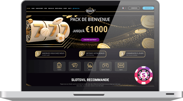 SlotsVil Casino jeux