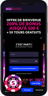 Rizz Casino mobile