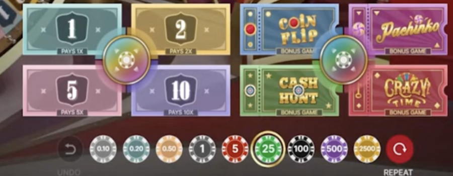 Crazy Time Multiplicateurs