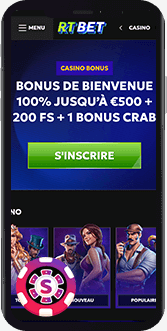RTBet Casino mobile
