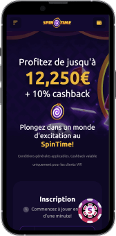SpinTime Casino mobile