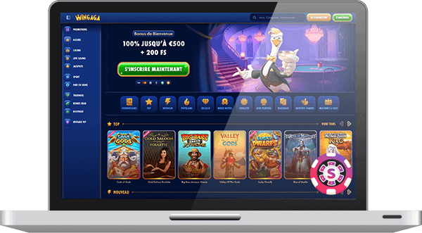 Wingaga Casino jeux